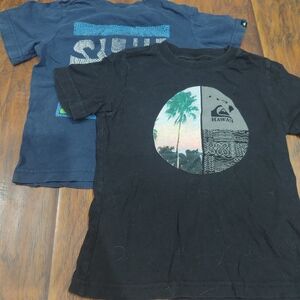 Quiksilver Hawaii & logo T-shirt set